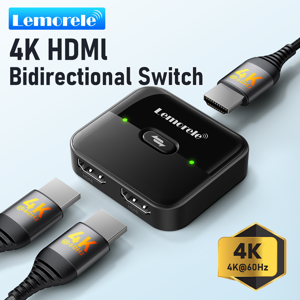 Lemorele 4K HDMI Splitter Swit - Esports Gaming Hub recension och pris
