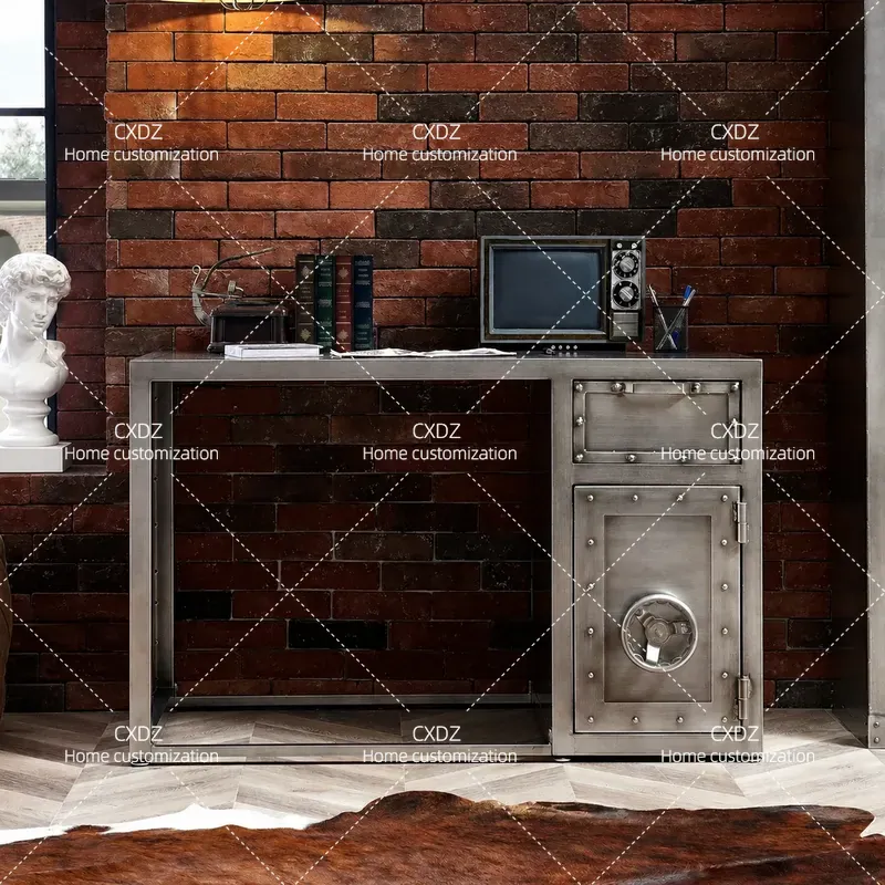 Industrial Style Computer Desk - Esports Gaming Industry recension och pris