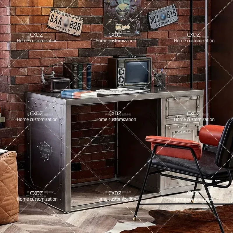 Industrial Style Computer Desk - Esports Gaming Industry recension och pris