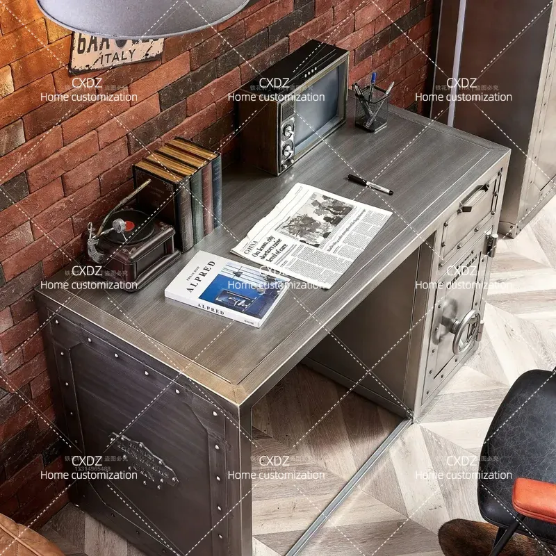 Industrial Style Computer Desk - Esports Gaming Industry recension och pris
