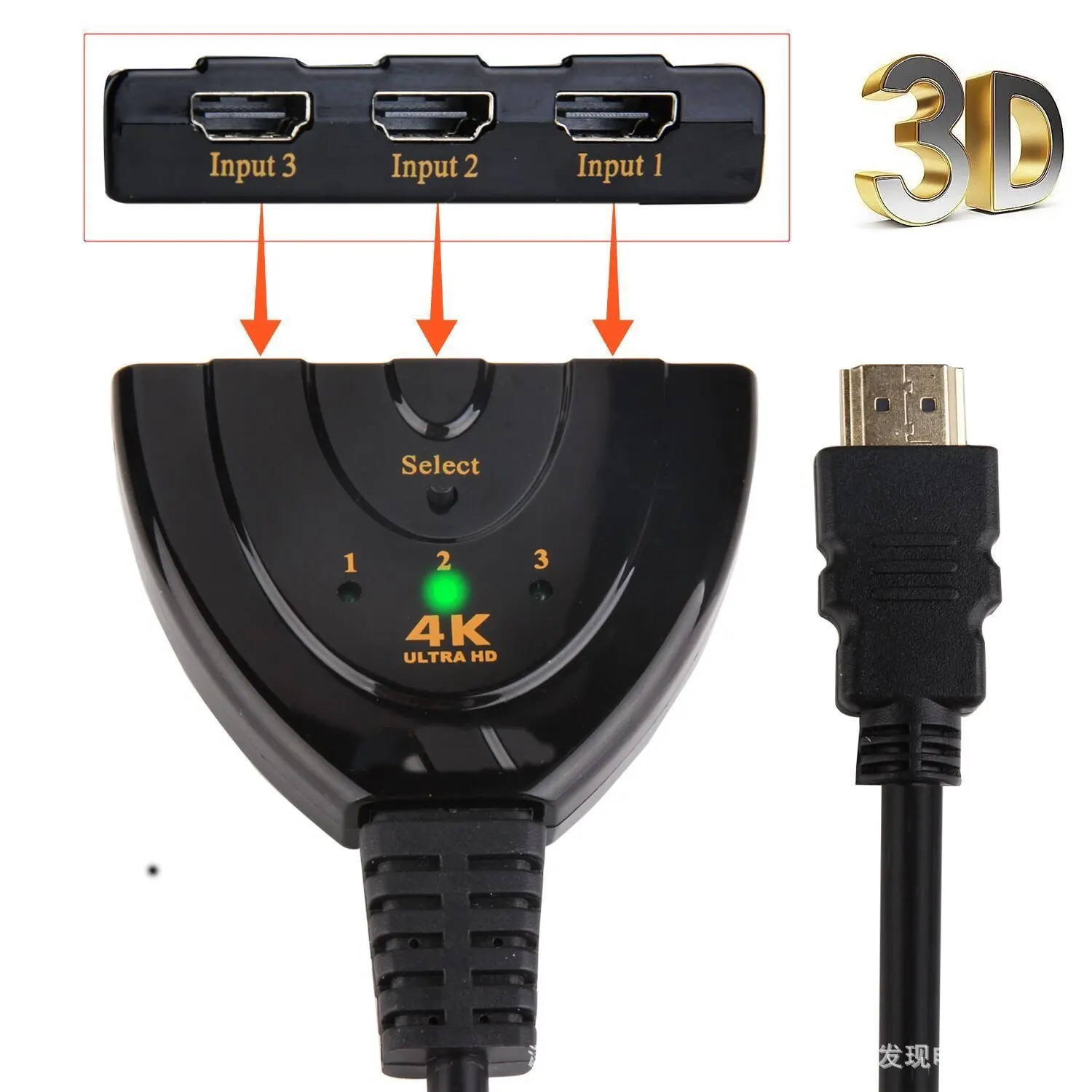 HDMI-compatible Switch 4K*2K 3 - Esports Gaming Hub recension och pris