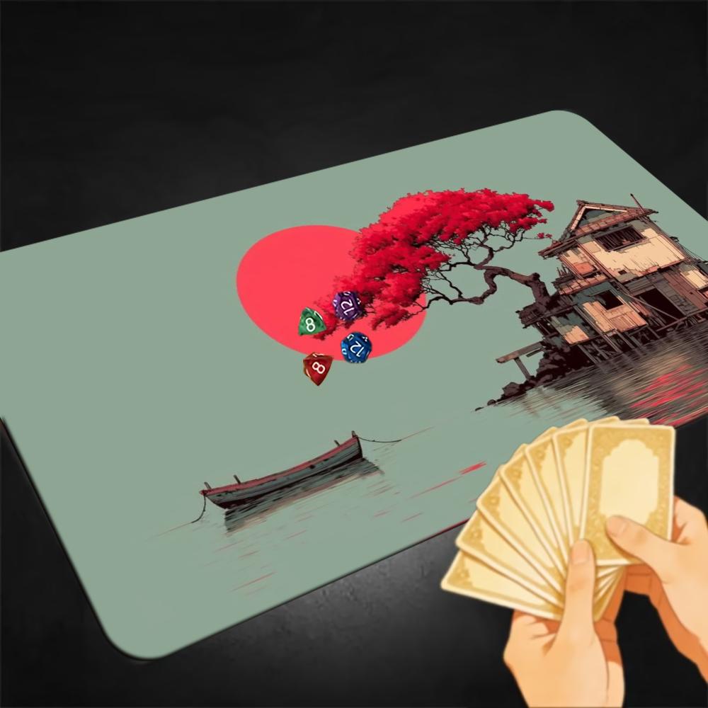 Ukiyo‑e Landscape TCG Playmat  - Esports Gaming House recension och pris